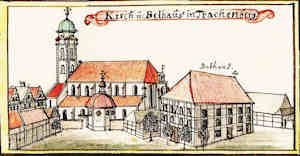 Kirch u. Bethaus in Trachenberg - Kościół i zbór, widok ogólny